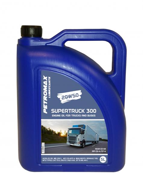Ulei de motor pentru camioane si autobuze Petromax SUPERTRUCK 300 20W50 5L