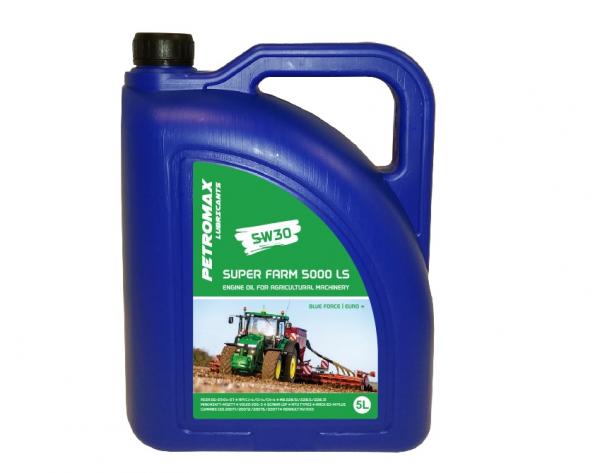 Ulei de motor pentru utilaje agricole Petromax Super Farm 5000 LS 5W30 5L CK-4 E6-E9