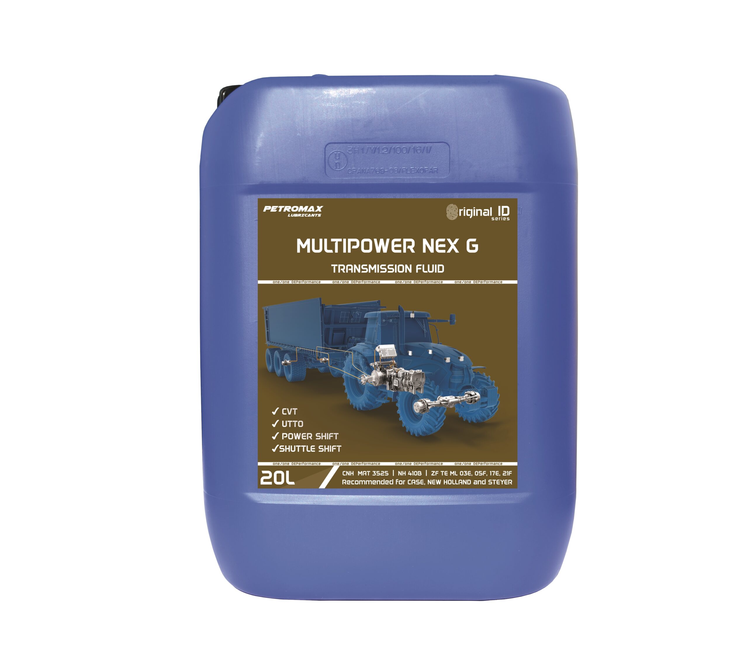 Ulei de transmisie Petromax Multipower NEX G 20L 10W-30 CNH MAT 3525 NH 410 B