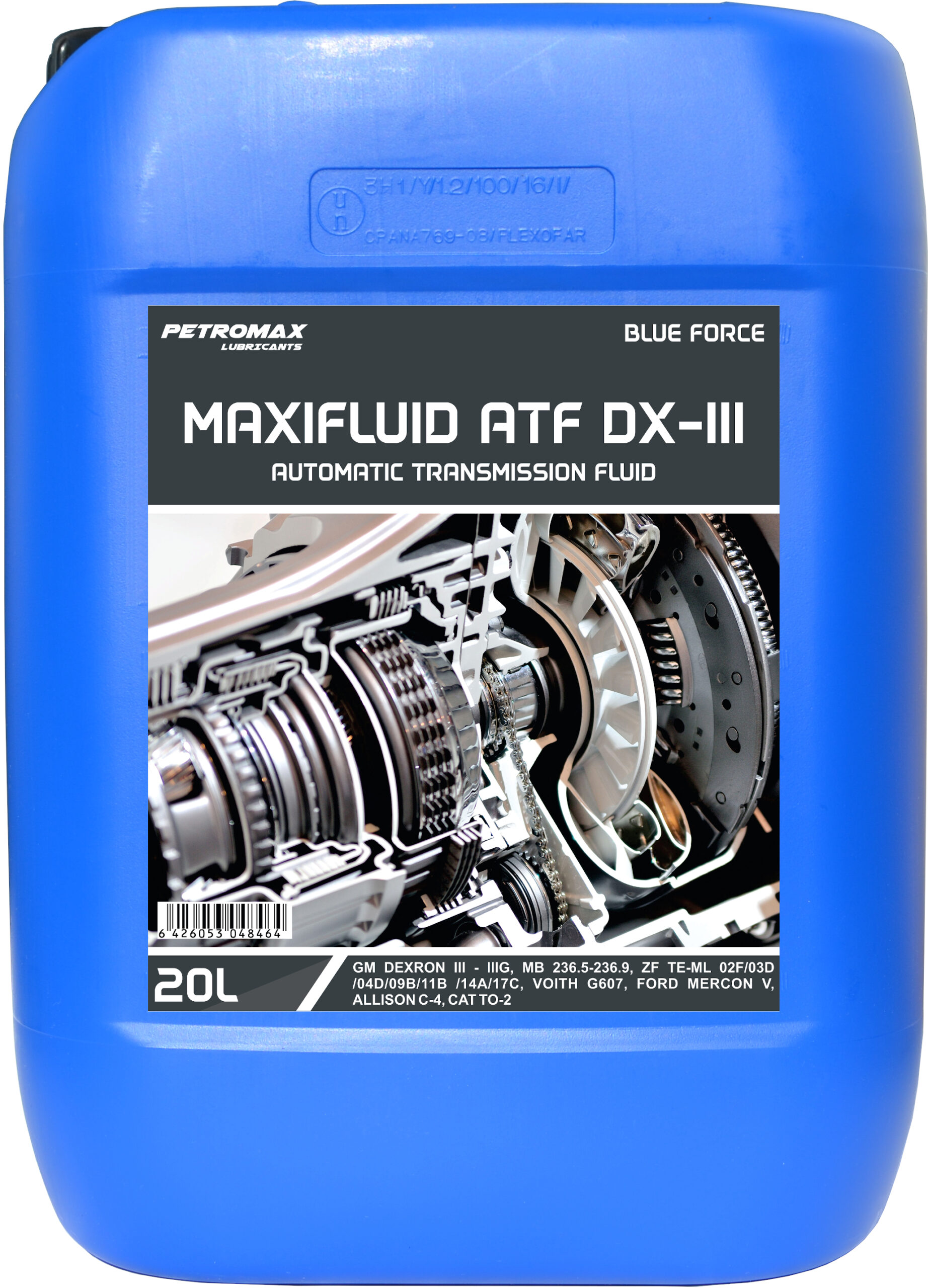 Ulei pentru transmisii automate Petromax Maxifluid ATF DX III 20L TO-2 TE-ML 02F