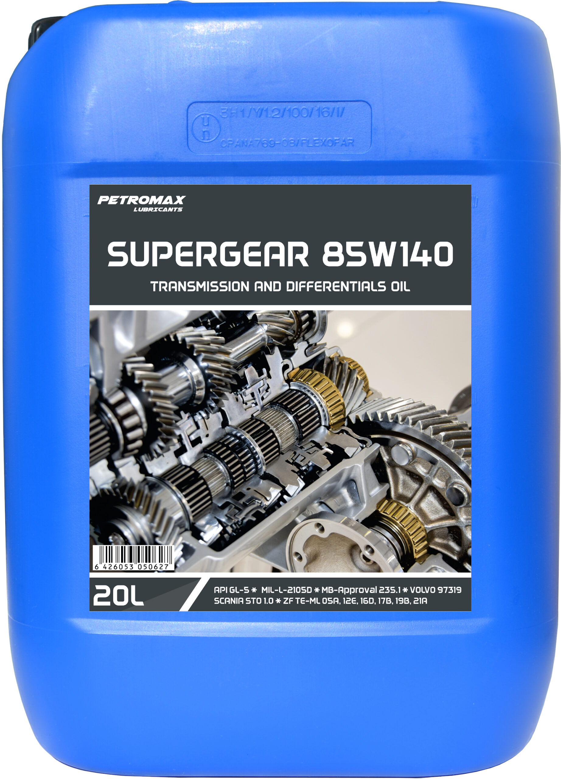 Ulei de transmisie si diferentiale Petromax Supergear 85W-140 20L GL-5 MB 235.1 97319