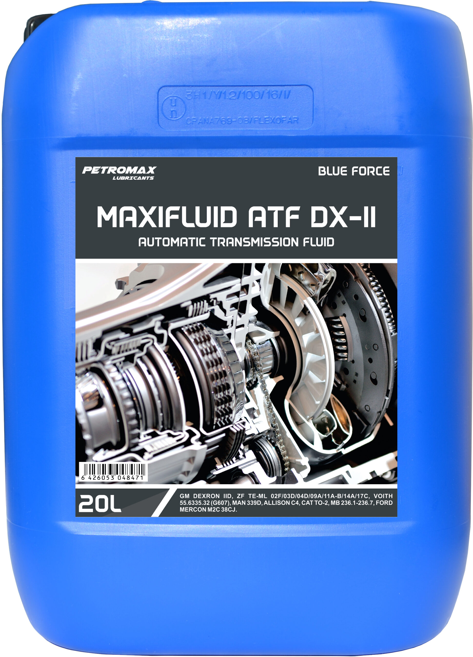Ulei pentru transmisii automate Petromax Maxifluid ATF DX II 20L TO-2 DEXRON II-D