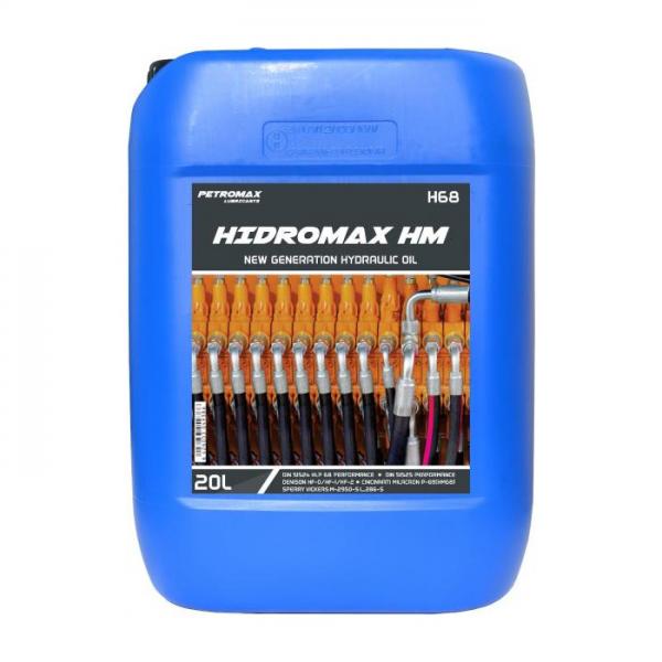 Ulei hidraulic Petromax Hidromax HM (H68) 20L, DIN 51524 HLP / 51525, VG 68