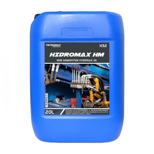 Ulei hidraulic Petromax Hidromax HM (H32) 20L, DIN 51524 HLP / 51525, VG 32