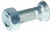 Șurub plug cu nas dublu și piuliță M12x40mm grupa 12.9 Kramp 1240129COP025