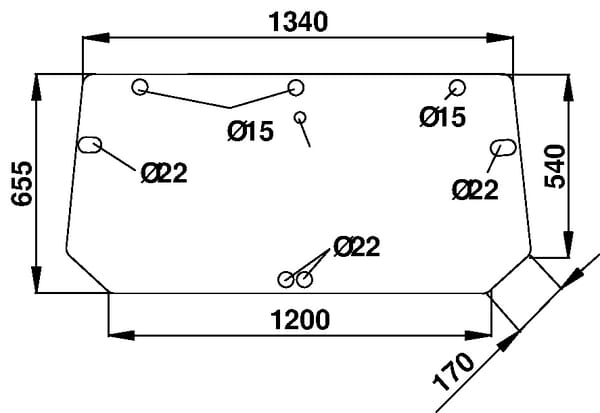 Geam spate superior D7128