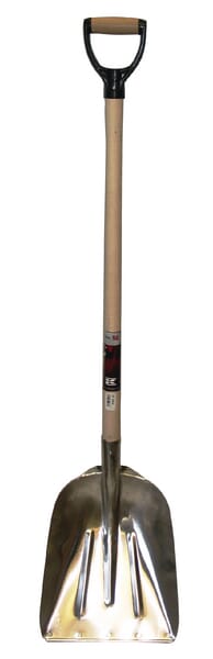 Lopată aluminiu cereale cu lamă de uzură și coadă HKD 100cm 1082KR