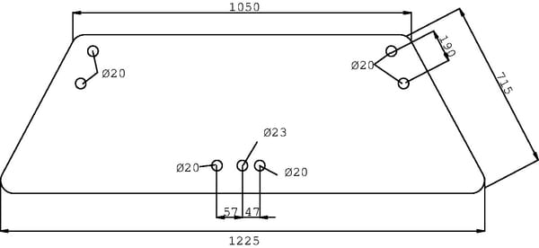 Parbriz D7722T