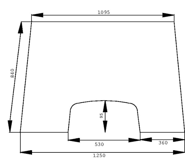Parbriz D6900A