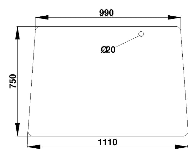Parbriz D4001