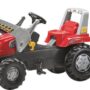 Tractor cu pedale, încărcător frontal și remorcă Farm, RollyJunior R811397