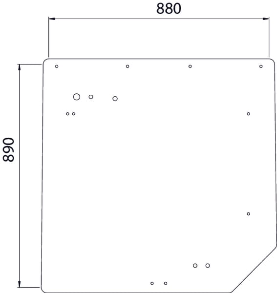 Geam spate 7700050257N