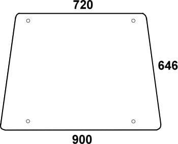 Geam lateral 04314332N