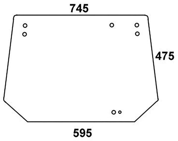 Geam spate 04401521N