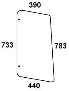 Geam lateral RT6005010162N