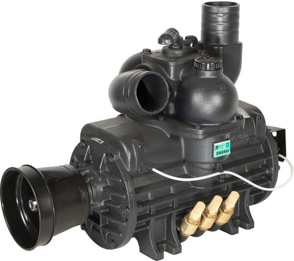 Pompă de vacuum, transmisie directă, rotație stânga, auto-lubrifiere și sistem de echilibrare, B.P. MEC13500DLAB