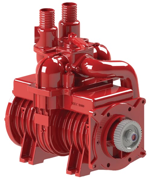 Pompă de vacuum, conectare dublă rezervor, B.P. MEC6500GDU