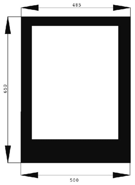 Parbriz inferior 7700071502N