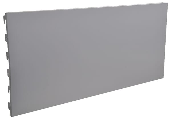 Panou 30×66,5cm alb/aluminiu 57231063X