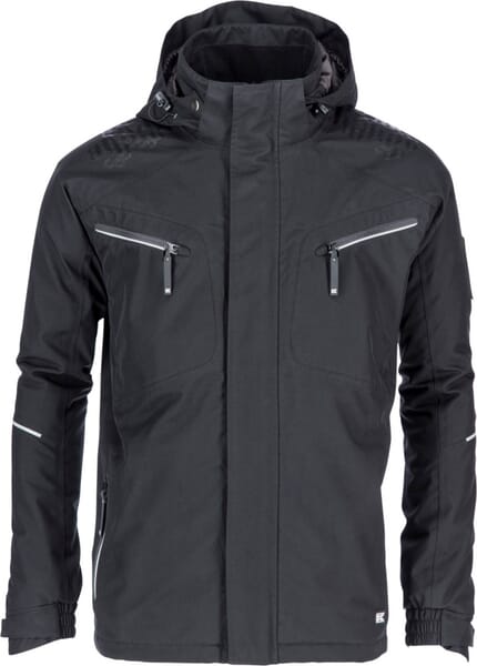 Jachetă Parka bărbați neagră 5XL EU:68 Kramp Technical KW211660201068