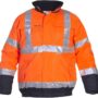 Jachetă Pilot reflectorizantă Hi-vis portocalie/albastră M EU:50 Tenderline Helios Hydrowear 052000M
