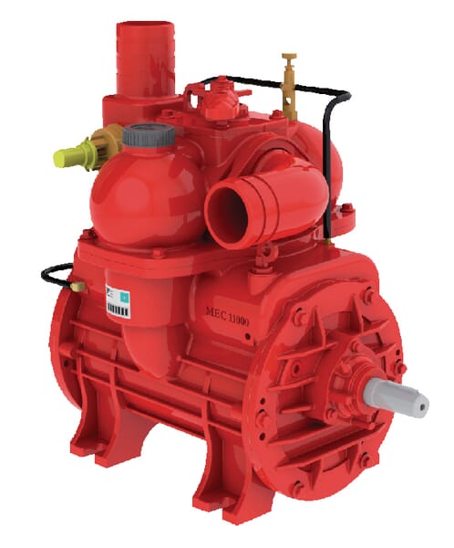 Pompă de vacuum, transmisie fulie, B.P. MEC11000P
