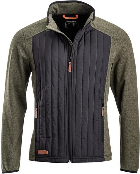 Geacă polar/hibrid, bărbați, măslinie, mărimea 3XL KW506401902062