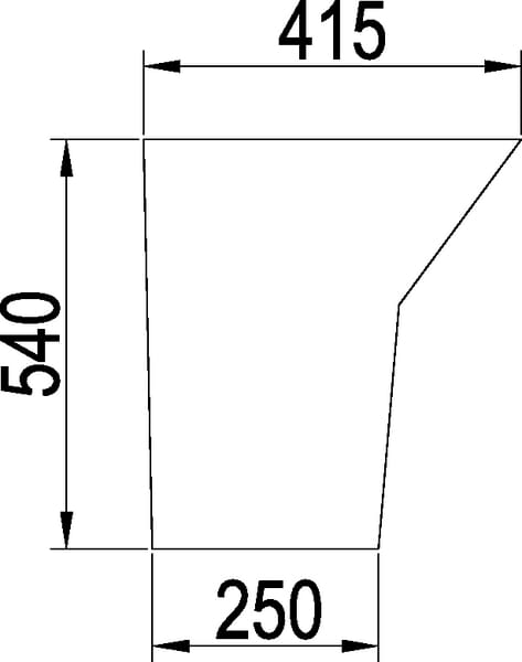 Geam lateral 1332268C1N