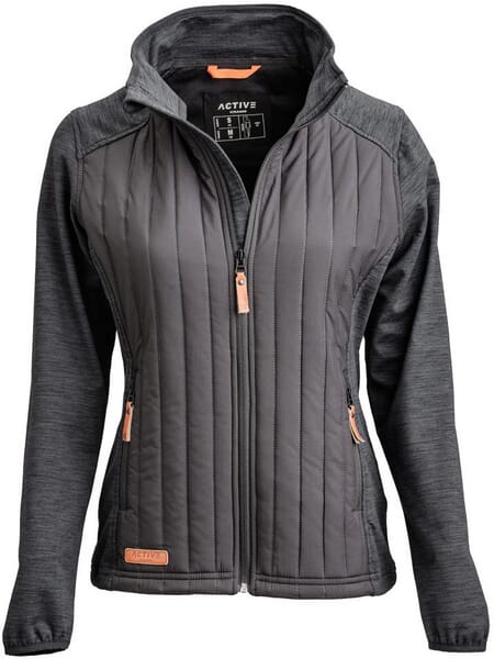 Jachetă femei neagră XL EU:42 Kramp Active Outdoor KW501424601056