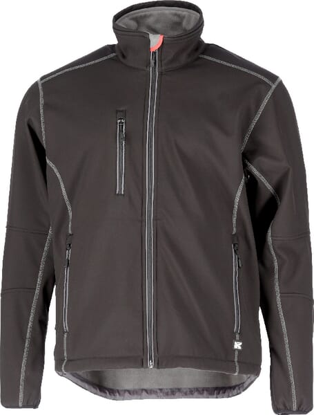 Jachetă Softshell unisex neagră/gri 4XL EU:64-66 Kramp Original KW118003089066