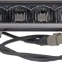 Bară lumini LED 72W 3900lm dreptunghiulară 12/48V albă 306x90x57mm mufă Deutsch 3 pini fază scurtă/fază lungă Kramp LA10320