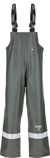 Salopetă impermeabilă unisex 5XL verde Kramp Protect KW3182225068