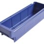 Cutie depozitare suprapozabilă 115x400x100mm plastic albastru Perstorp WE400115100