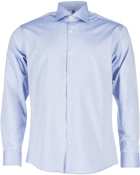 Cămașă mărime XL/44 modern fit bărbați bumbac albastru Kramp Business KW407010138044