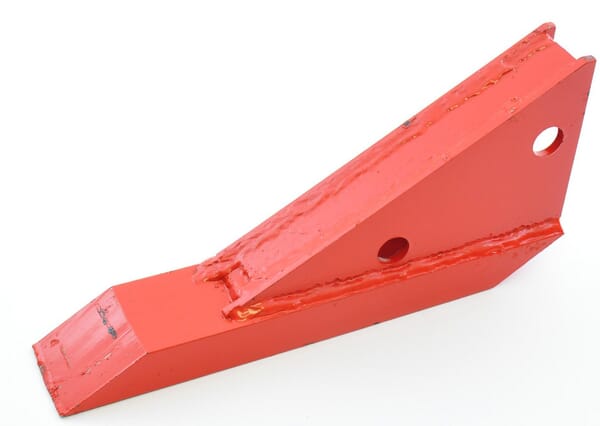 Vârf cultivator 300x70mm, plat, 2 găuri, potrivit pentru Gard 409037800N