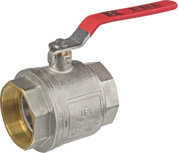 Robinet cu bilă BSP 2x mamă 3″, mâner oțel inoxidabil KS3FKR