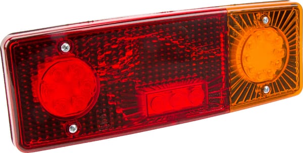 Lampă spate multifuncțională LED dreapta dreptunghiulară 12-24V 287,5×100,5x65mm 5 poli Kramp LA40018