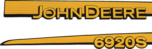 Set autocolant „John Deere 6920” TR6920SJD