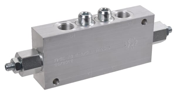 Supapă contrabalans 3/8 cu flanșă și aerisire FPOB50D382F35