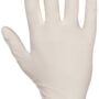 Mănuși de lucru unică folosință nepudrate latex L=24cm 8/M DexPure Honeywell 4580121M