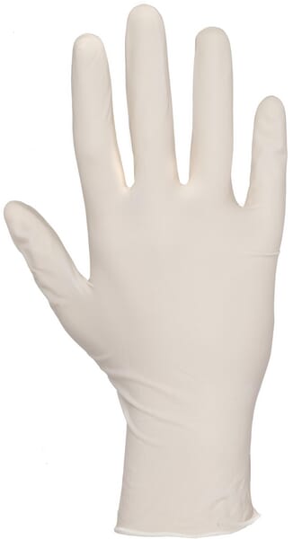 Mănuși de lucru unică folosință nepudrate latex L=24cm 8/M DexPure Honeywell 4580121M