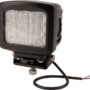 Lampă de lucru LED 90W 8100lm pătrată 10/30V 135x124mm tip flood 9 LED-uri Kramp LA10083