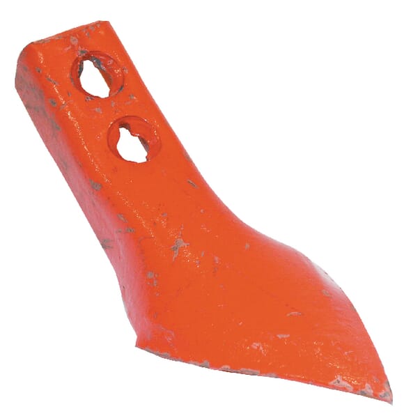 Brăzdar cultivator 235x90x7mm curbat 2 orificii potrivit pentru Niemeyer 031050N