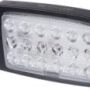 Lampă de lucru LED 27W 3375lm dreptunghiulară 10-30V albă 182,5x48x101,5mm tip combo mufă AMP 18 LED-uri Kramp LA80300