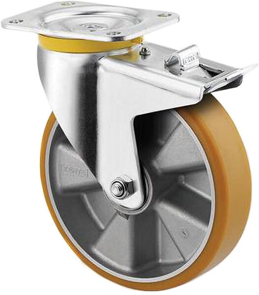 Roți de mare putere cu suprafață de rulare din poliuretan 4687ITP160P63