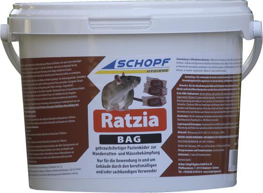 Otravă șobolani 3kg roșu Ratzia VV301464