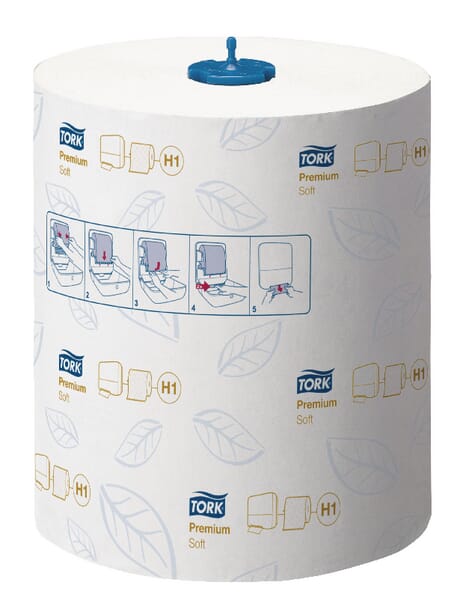 Prosop hârtie albă 190mmx100m 6 buc. Tork PM290016