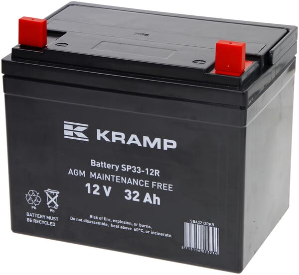 Baterie 12V 32Ah sigilată Kramp SBA3212RKR