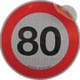 Autocolant indicator limită de viteză 80km/h Mazon WB7980IT