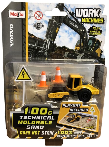 Compactor Volvo SD160B cu 100g de nisip și accesorii MA18995